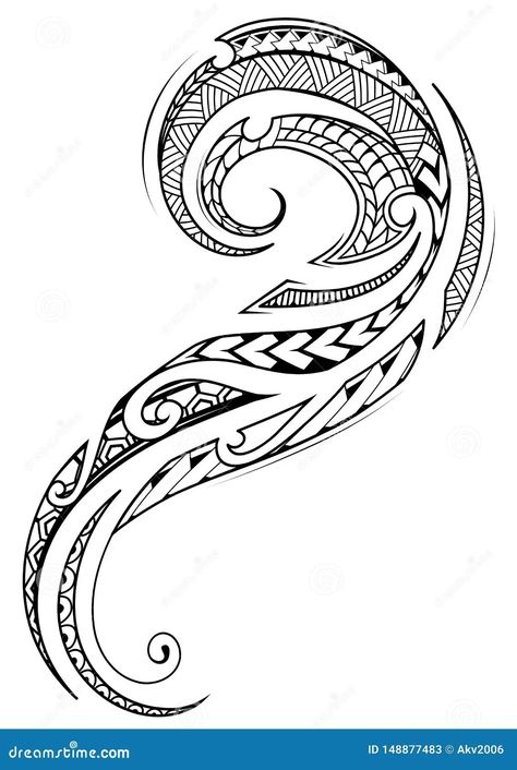 Maori Tattoo Patterns, Maori Tattoo Frau, Polynesian Tattoo Sleeve, Unalome Symbol, Tato Maori, Polynesian Tattoos Women, Free Tattoo Designs, Polynesian Tattoo Designs, Tattoo Outline Drawing