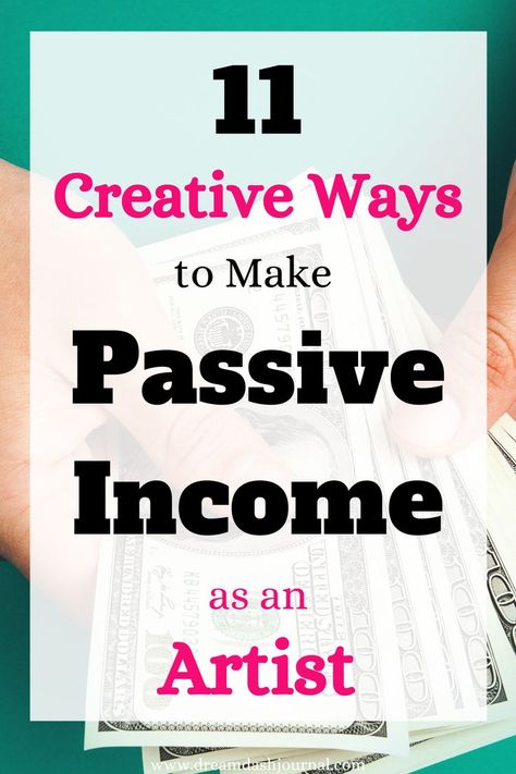 11 Fun passive income ideas for artists and creatives! These creative passive income ideas are perfect to make extra cash and build your art business, even for beginners. Supplemental Income, Extra Income Online, Passive Income Ideas, Residual Income, Make Passive Income, Extra Money Online, Creating Passive Income, Making Extra Cash, Passive Income Streams