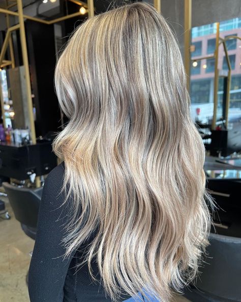 Blondie !!!! 🤍🫶🏼 Swipe for before 👉🏼 Service performed: Full head of babylights by @lia_chaddad 🎨 Cut & style by @vinastylist… | Instagram Full Head Of Babylights, Baby Lights, Cut And Style, Balayage, Vision Board, On Instagram, Instagram