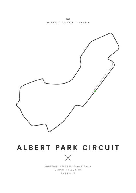 Circuit Tattoo, Albert Park Melbourne, Work Wall Art, Tattoos 2024, Series Posters, Race Tracks, Albert Park, Sepang, Audi A7