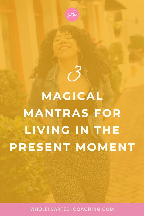 Sometimes when things aren’t going well, we forget that this particular moment is just a chapter in the book of our lives. So, this is for anyone who struggles with being in the present moment. I’m sharing three of my favorite daily affirmations that help me to stay grounded in and truly appreciate the present moment. #affirmations #mantras #lifecoach How To Be More Present In The Moment, Living In The Present Moment, Being In The Present Moment, Staying In The Present Moment Quotes, Present Moment Affirmation, Being In The Present, Mindful Activities, Be Present Quotes, Mindful Quotes