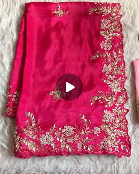 Organza Silk Saree, Work Blouse, Silk Saree, Silk Sarees, Saree, Satin, Silk, Dresses, On Instagram