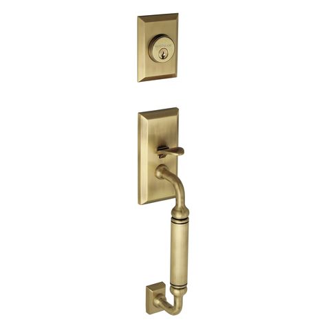 New York Single Cylinder Handleset, Exterior Handle Only / door knob, hardware Interior Paint Colors For Living Room, Exterior Door Hardware, Traditional Front Doors, Ranch House Exterior, Interior Hardware, Beautiful Entryways, Entryway Inspiration, Front Door Handles, Lookout Mountain