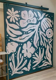 Boutique Mural, Mural Interior Design, Interior Design Creative, Exterior Murals, Floral Mural, Office Mural, Interior Murals, Garden Mural, Bedroom Murals