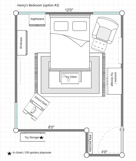 Kids Bedroom Layout Floor Plans, Room Design Apps Floor Plans, Architects Diary Bedroom, Bedroom Interior Design 2d Plan, Teen Bedroom Layout, Bed Symbol Floor Plan, Studio Layouts, Mini Studio, Living Room Plan