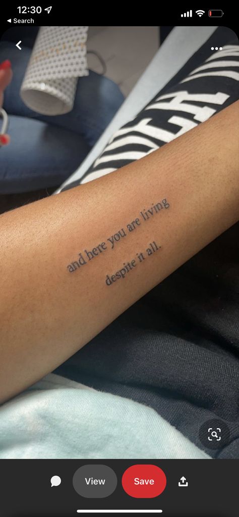 Despite It All Tattoo, Unique Tattoos For Women, Tattoo Quote, Tattoos For Black Skin, Dope Tattoos For Women, Dope Tattoos, Pretty Tattoos, Unique Tattoos, All Tattoos