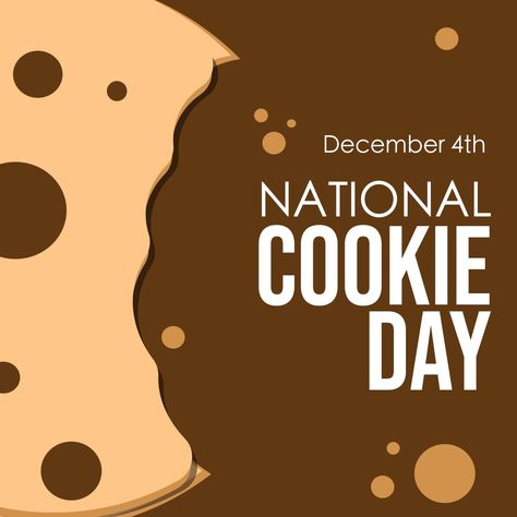 Cookie Monster's birthday! Spiced Oatmeal, National Cookie Day, Tupperware Consultant, Cookie Monster Birthday, National Day Calendar, Day Calendar, December 4th, Kinds Of Cookies, Interactive Posts