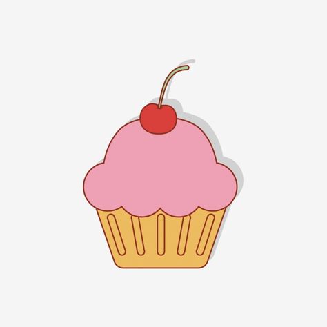 Cupcake Cartoon Cute, Cupcake Images Clip Art, Cupcake Cute Drawing, Cupcake Clipart Cute, Cupcake Pictures Image, Cupcake Illustration Cute, Cute Cupcake Drawing, Cupcake Cartoon, Cupcake Clip Art