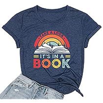 Book T Shirts, Library Shirt, Book Shirt, Reading Rainbow, Book Shirts, Book Lover, A Book, Shirt Design, Printed Cotton