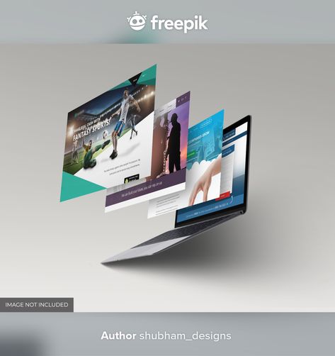 Laptop website screens mockup template | Premium Psd #Freepik #psd #mockup #laptop #website #laptop-mockup Laptop Website, Poster Company, Laptop Mockup, Website Advertising, Meta Ads, Website Ads, Creative Fabric, Website Banner Design, Display Mockup