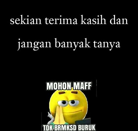 Meme Prestasi, Humor Twitter, Quotes Lucu, Random Meme, Funny Words To Say, Cute Jokes, Jokes Pics, Meme Stickers, Twitter Quotes Funny