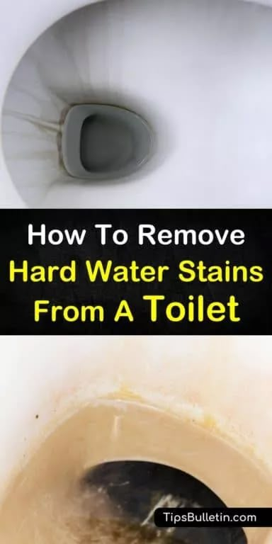 Cleaning Toilet Stains, Toilet Bowl Stains, Toilet Stains, Remove Water Stains, Clean Baking Pans, Hard Water Stain Remover, Bathroom Cleaning Hacks, Deep Cleaning Tips, Hard Water Stains