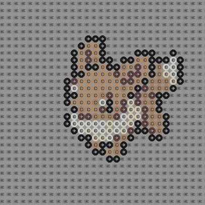 Pokemon Eevee perler bead Eevee Perler Bead Patterns, Eevee Perler, Abra Pokemon, Pokemon Christmas Ornaments, Hama Beads Pokemon, Pixel Pokemon, Pokemon Umbreon, Pokemon Bead, Pokemon Perler Beads