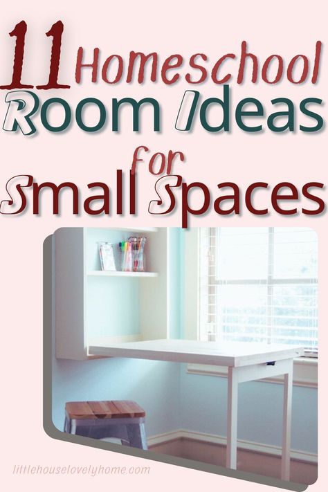 Unlock the potential of small spaces with these homeschool room ideas. Craft efficient learning spots that captivate. Explore more for endless inspiration and follow us for ongoing ideas! Kindergarten Study Area At Home, Small Space Homeschool, Small Space Homeschool Organization, Homework Corner, Kids Study Room Ideas, Room Ideas Craft, Space Homeschool, Homeschool Room Ideas, Minimalist Homeschool