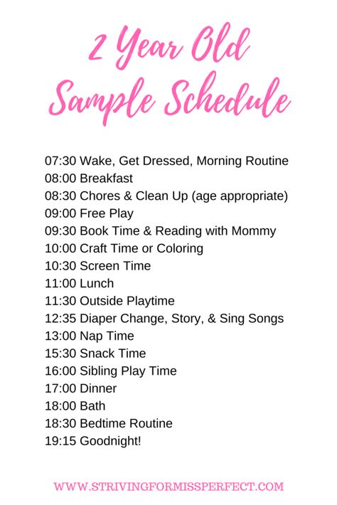 2 Year Old Sample Schedule. Here is a sample schedule for a 2 year old. Includes toddler routines and activity ideas. From a mom of two, she includes both sample schedules from when her 1st and 2nd born were 2 years old. #2yearold #toddlerschedule #2yearoldschedule #toddlerroutine Toddler Smoothie Recipes, Toddler Routine, Daily Routine Schedule, Mom Routine, Preschool Schedule, Baby Routine, Toddler Schedule, Mom Schedule, Art Activities For Toddlers