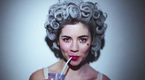 Primadonna Girl Marina And The Diamonds, Diamonds, Grey, Music, Hair