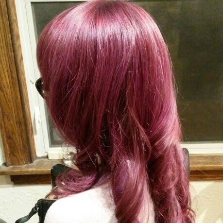 Raspberry hair!  #hairbyapril #winnipeghairstylist #pravana #raspberrybarret Raspberry Color Hair, Raspberry Pink Hair, Berry Pink Hair, Raspberry Hair Color, Raspberry Hair, Magenta Hair Colors, Raspberry Bars, Magenta Hair, Raspberry Sorbet