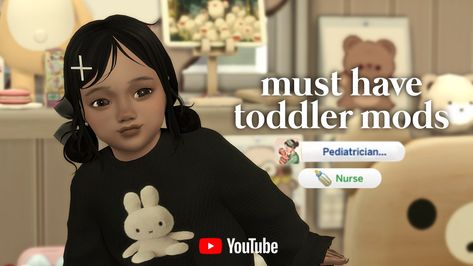 ♡ TUNING MODS 
less autonomy check on toddlers
lesswatchtoddler
toddlerpowernap
notoddlertoyeffects
by bienchen
no sparkle effect during 'play' interaction
by jmem0birth
♡ SEATING MODS
high chair... Sims 4 Ps4, Single Dad, Sims 4 Gameplay, Sims 4 Teen, Sims 4 Toddler, Toddler Play, Single Dads, Toddler Learning Activities, Sims 4 Clothing