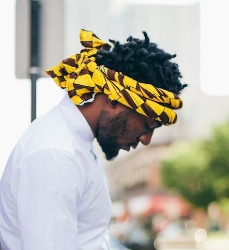 Mens Head Wrap, Curly Hair Headband, Winter Swag, Menswear Inspiration, Bandanas Men, Hair Wrap Scarf, Head Wrap Styles, Headband Men, Head Scarf Styles