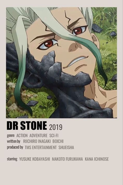 #drstone #anime #doctorstone Dr Stone Poster, Minimalist Anime Poster, Anime Watchlist, Manga Recommendations, Minimalist Anime, Anime Suggestions, Anime List, Film Posters Minimalist, Animes To Watch