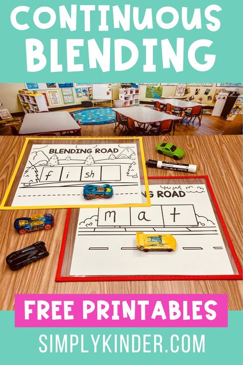 Have you heard about continuous blending? This Science of Reading approach to teaching blending can support your students on the pathway to becoming fluency readers. Keep reading to learn more and grab a free printable blending road! Fundations Activities Kindergarten, Reading Intervention Science Of Reading, Pathways To Reading, Cvc Blending Cards Free, Tier 2 Interventions Reading Kindergarten, Syllable Blending Activities, Successive Blending Cards, Teaching Blending Sounds, Blending Phonemes Activities