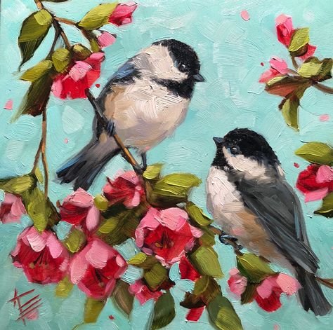 Acrylic Painting Ideas On Canvas, Bird Painting Acrylic, Bird Paintings On Canvas, Acrylic Painting Ideas, Canvas For Beginners, Painting Ideas On Canvas, Nature Art Painting, Diy Canvas Art Painting, Amazing Art Painting