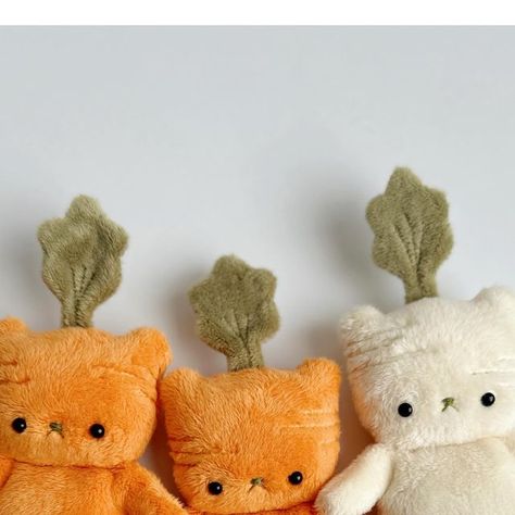 bijoukitty plush life 🧸 Susan on Instagram: "Carrot, carrot, parsnip! 🥕🥕 Mark your calendars for Sunday 3/24 at 1pm EDT—the next bijoukitty springtime drop is happening then on the website (link in profile). Spring babies aplenty! 🐰🐥🌷" Bijoukitty Plush, Carrot Parsnip, Carrot Plush, Spring Baby, Linked In Profile, Parsnips, Website Link, Spring Time, Carrots