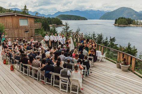 Wedding Packages | West Coast Wilderness Lodge Bc Wedding Venues, West Coast Wedding Venues, Lodge Wedding Reception, Overseas Wedding, Bc Wedding, Friends Together, West Coast Wedding, Intimate Wedding Venues, Mountain Wedding Venues