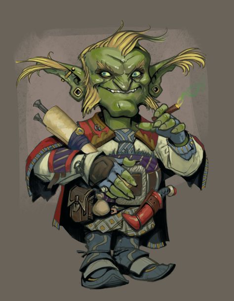 ArtStation - Goblin Merchant concept, Kris Cooper Goblin Merchant, Dnd Cleric, Npc Ideas, Goblin Art, Dnd Races, Fairy Drawings, Enter The Dragon, Dungeons And Dragons Game, Fiction Idea