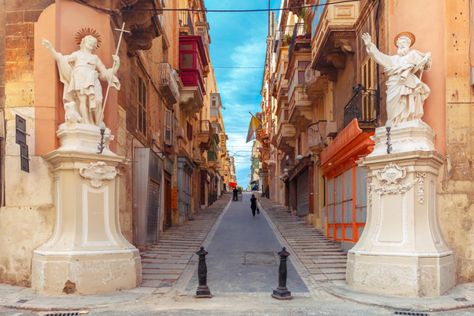 Valletta Perspective Inspiration, Gozo Island, Malta Beaches, Building Character, Malta Valletta, Maltese Islands, Malta Island, Malta Travel, University Of Manchester