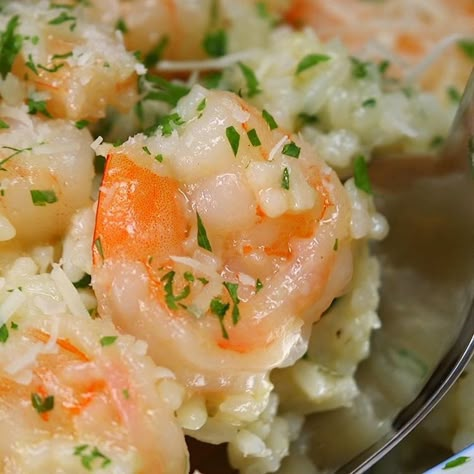 Garlic Butter Shrimp And Rice, Easy Pasta Dinner Recipes, Shrimp And Rice Recipes, Seafood Rice, Pastas Recipes, Heart Recipes, Easy Pasta Dinner, Grilled Shrimp Recipes, Rice Recipes For Dinner