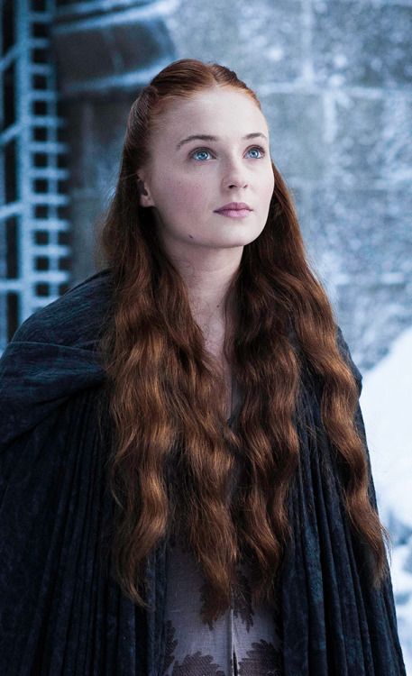 Sansa Stark Hair, Sophia Turner, Lyanna Mormont, Game Of Thrones Sansa, Eddard Stark, Got Game Of Thrones, George Rr Martin, Cersei Lannister, Gra O Tron