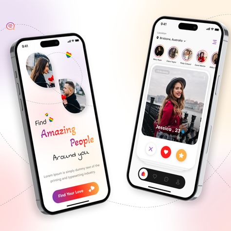 dating app design Tinder App Design, Dating App Design, Bumble App, App Wireframe, Tinder App, Find Your Soulmate, Best Dating Apps, Online Dating Advice, Build An App