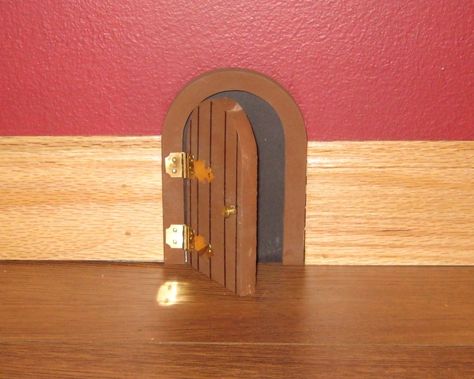 Mouse Door In Wall Diy, Mouse Door In Wall, Elf Doors, Fairy Mouse, Mouse Door, Elf Door, Alice In Wonderland Tea Party Birthday, Mouse Hole, Mad Hatters Tea Party