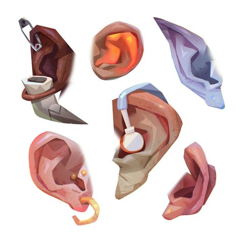 ArtStation - Ears studies