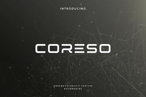 Coreso is a modern, elegant and futuristic look font. This font would be ideal for writing web designs, business cards, or just about anything else that requires a unique touch. With a sophisticated concept and very elegant shape that will look modern on future technology designs. Try before you buy Coreso font for iOS, Android, […] The post Coreso Font appeared first on FreeFontDL. Future Technology Design, Best Fonts For Logos, Modern Fonts Free, Corporate Fonts, Minimal Font, Business Fonts, Cool Signatures, Futuristic Fonts, Modern Serif Fonts