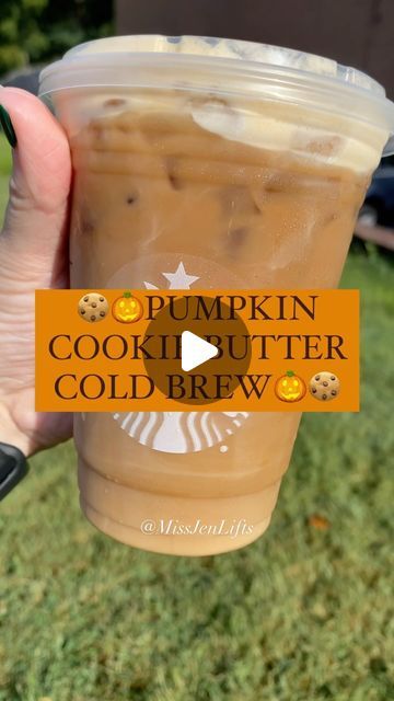 Cookie Butter Cold Brew, Pumpkin Cold Foam, Restaurant Meals, Cold Brew Recipe, Pumpkin Cookie, Cold Foam, Cookie Butter, Pumpkin Butter, Pumpkin Cookies