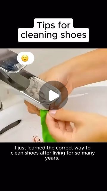 Maxine Radolinski | Safety & Health on Instagram: "Did you know this?" Cleaning Shoes, Shoes Cleaning, Shoe Hacks, Shoe Cleaning, Easy Diy Hacks, Diy Cleaning Solution, Sounds Good To Me, Diy Science, Cleaning Motivation