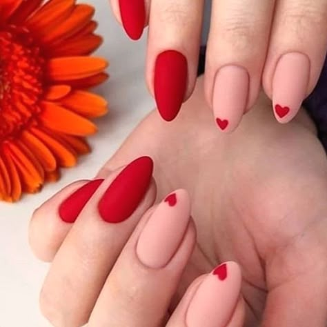 Red Nail Art Designs, Red Nail Art, Red Acrylic Nails, Heart Nail, Gelish Nails, Nail Designs Valentines, Purple Nail, Red Nail Designs, Blue Nail