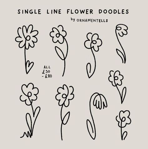 Simple Flower Stick And Poke Tattoo, Different Flower Doodles, Simple Handpoke Tattoo, Cool Stick And Poke Tattoos Easy, Tattoo Doodles Simple, Grocery Bag Tattoo, Stick N Poke Flower, Small Handpoke Tattoo Ideas, Flower Stick And Poke Tattoo