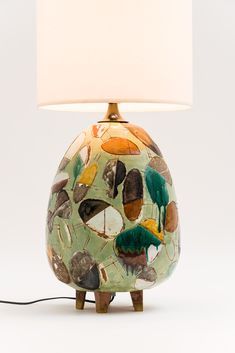 Pottery Lamps Ceramics, Pottery Lamps Handmade, Clay Lamp Base, Ceramic Lamps Handmade, Ceramics Lamp, Christopher Russell, Lamp Ceramic, Ceramic Lamp Base, Ceramic Lamps