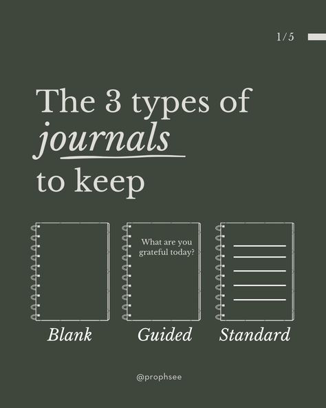 Did you know there are 3 types of journals? 📚 Keeping a journal can help you record your past, bring awareness to the present, and, ultimately, create your future. This post will help you understand the different types of journaling. Go to link ➡️ to choose which one is the best for you. 👀 Types Of Journals To Keep, Journals To Keep, Types Of Journaling, Create Your Future, Types Of Journals, Keeping A Journal, Writing Journal, Journaling Ideas, A Journal