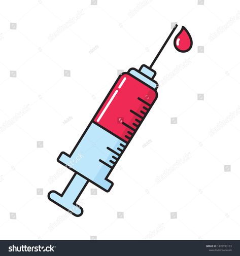 Syringe with red liquid on its inside vector illustration isolated on white background. Syringe cartoon illustration for medical graphic design theme. #Ad , #AD, #vector#illustration#isolated#Syringe Baby Frame Background, Medical Graphic Design, Syringe Illustration, Syringe Drawing, Wedding Congratulations Quotes, Graphic Design Theme, Wedding Poster Design, Calendar Doodles, Baby Boy Background