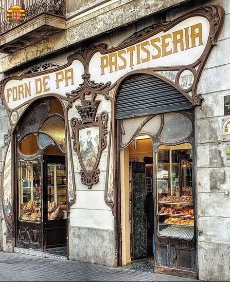 The world Art Nouveau | Art Nouveau Bread and  pastry oven | Facebook Art Nouveau Coffee Shop, Art Nouveau Sign, Art Nouveau Cafe, Fairy Apothecary, Bread And Pastry, Art Nouveau Arquitectura, Poland Art, Cafe Counter, Art Nouveau Interior