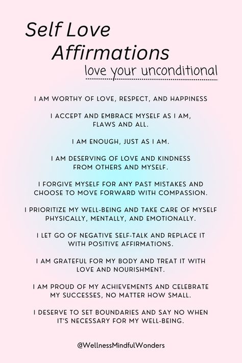 Self love affirmations for self worth and love yourself unconditionally. Self Love And Worth Affirmations, Believing In Yourself Affirmations, Deserving Of Love Affirmations, Words Of Affirmation For Self Love, I Deserve Quotes Positive Affirmations, Self Love Talk, Affirmation Self Worth, Believe In Yourself Affirmations, Positive Self Worth Affirmations