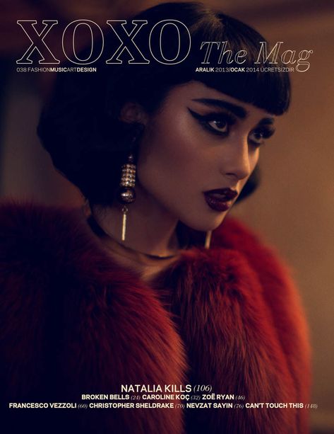 Natalia Kills Seduces in Lingerie for XOXO The Mag's Dec/Jan Issue | Fashion Gone Rogue Natalia Kills, Lingerie Editorial, Celebrities Then And Now, Beauty Shots, Vintage Hairstyles, Magazine Cover, Style Icons, Fashion Photography, Musician