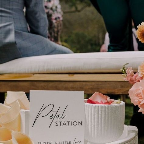 Wedding Florist & Stylist Sydney on Instagram: "Petal Station 🌸⁠ ⁠ Want to create that "Pinterest perfect" wedding pic walking back down the aisle as Mr & Mrs. Our petal station is a must have. ⁠ ⁠ Catch to our team to add this into your ceremony styling and create that perfection. ⁠ ⁠ Image - @ropeandpulley⁠ ⁠ _______________________________⁠ ⁠ info@whitelaneevents.com ⁠ whitelaneevents.com" Petal Station, Ceremony Styling, Petal Toss, Wedding Pic, Wedding Florist, Mr Mrs, Perfect Wedding, Florist, Sydney