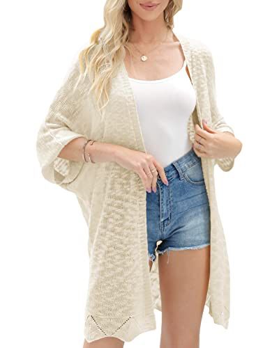 High Waist Jeans Shorts, Lightweight Cardigan Summer, Versatile Cardigan, Crochet Cardigan Sweater, Knit Sweater Coat, Long Sleeve Kimono, Duster Cardigan Sweater, Summer Cardigan, Cardigan Sweaters