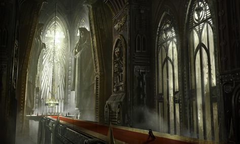 Council Room, Rogue Traders, Warhammer 40k Art, Warhammer Art, Warhammer 40k Artwork, Game Concept Art, Arte Fantasy, Warhammer 40000, Space Marine