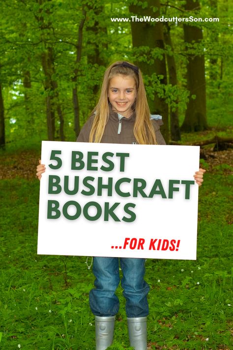 Bushcraft Activities, Survival Unit Study, Bushcraft For Kids, Outdoor Survival Activities For Kids, Trail Life, Bushcraft Kit, Camping Books, Survival Books, Forest School Activities